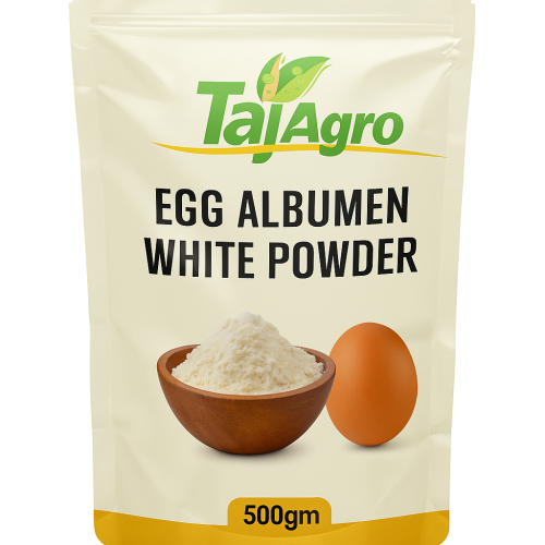 egg albumen powder India, egg white powder bulk supplier, nutraceutical grade egg white powder, ayurvedic egg albumen powder, allopathic capsule ingredient egg white powder, protein-rich egg powder for gyms, egg albumen powder for army diet, anti-aging collagen egg powder, egg white powder in shampoo and skincare, pet food grade egg albumen powder, egg protein isolate India, Taj Agro spray dried egg albumen